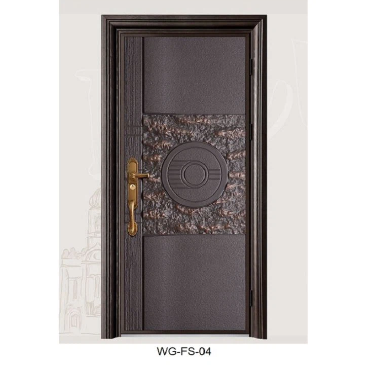 Single Africa Blast Resistant Security Door